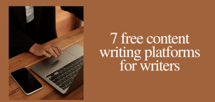 content writing platforms