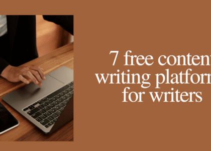 content writing platforms